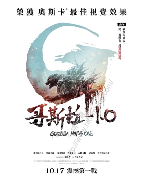 《哥斯拉-1.0》終在港上映